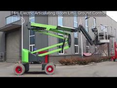 Articulating boom lift