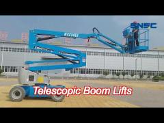 6500 kg weight capacity self-propelled articulated boom lift for aerial work platform