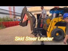 hydraulic compact skid steer loaders 350kg 500kg 850kg 1050kg with quick hitch optional