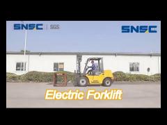 3 ton lithium-ion 4 wheel electric forklift ce iso