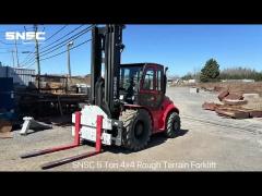 5ton off road forklift