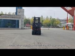 4 ton gas forklift