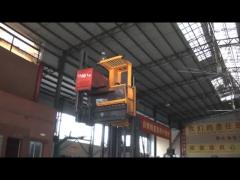 man-up VNA three-way forklift