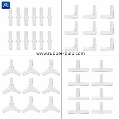 China Aquarium-Fluglinien-Schlauchverbindungsstücke I T L Aquariums-Luftröhren-Adapter Y 40pcs für 3/16