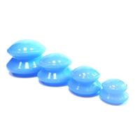 Chine la thérapie mettante en forme de tasse de massage de l'aspiration 4pcs différente pour empêchent des cellulites et la douleur musculaire faciale - relaxation de fasce et de corps à vendre