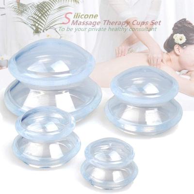 China 4 Sizes Cupping Therapy Set-Professional Cupping Therapy Studio And Household Silicone Cupping Set for sale