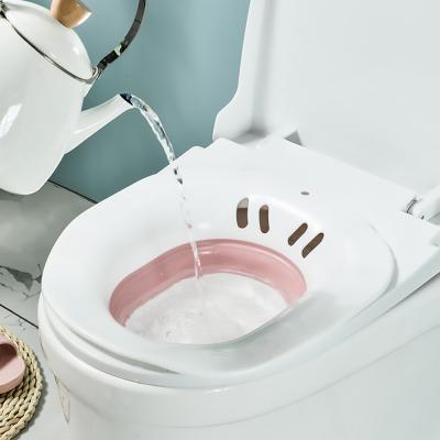 China La tina de baño plegable de Sitz, lavabo ideal para los hemorroides empapa, cuidado postparto, Yoni Steam Seat For Women, alivia Inflammat en venta