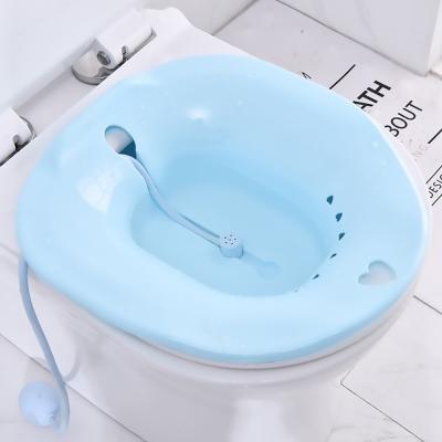 Chine Bath de Sitz libre accroupi pliable, discret au-dessus de Bath de Seat Sitz pour traiter les blessures puerpérales, hémorroïdes, soin périnéal à vendre