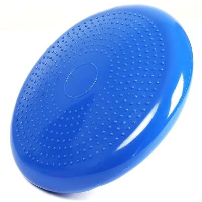 China amortiguador inflable del disco de la balanza de la estabilidad del giro excéntrico del cojín de la bola del masaje de la yoga del artículo de los 33cm en venta