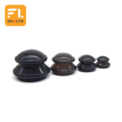 China Copos de Flex Silicone Vacuum Suction Cupping da borda para o músculo e a dor articular à venda