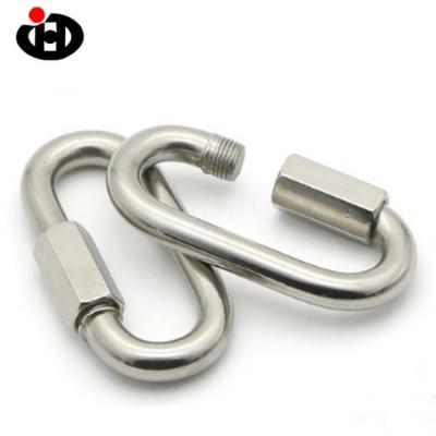 China Widely use best quality quick link rigging material carabiner for sale