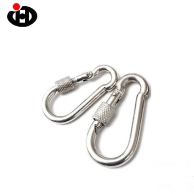 China Hot Sale Heavy Industry Climbing Rigging Carabiner With Screw Nut for sale