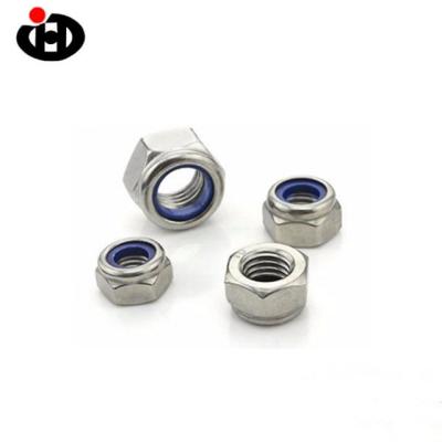 China High Quality Nylon ASME/ANSI B 18.16.6 Stainless Steel UNC Insert Hex Lock Nut for sale