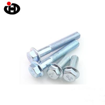 China Flanged Carbon Steel Bolts Hexagon Head Screws Flange Bolt GB5787 for sale