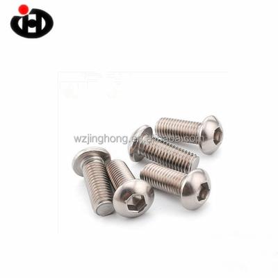 China 304 Stainless Steel JISB 1174 Hex Socket Head Button Screw M3 M4 M5 M6 M8 M10 M12 M16 for sale