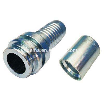 China Hydraulic Hose Swage Sleeve For Hose SAE 100 R1A EN 853 1st for sale