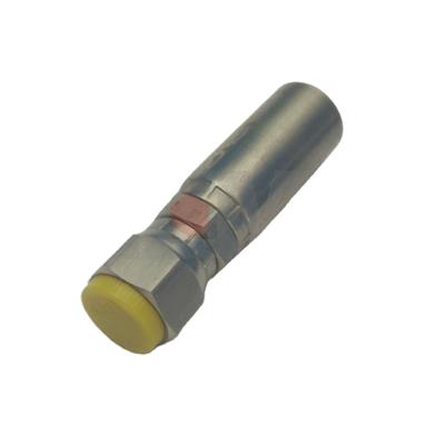 China UV resistant shydraulic fittings fitting jic ferrule fit for 4sp hydraulic hose ferrule auto exhaust pipe metal pipe flexi for sale