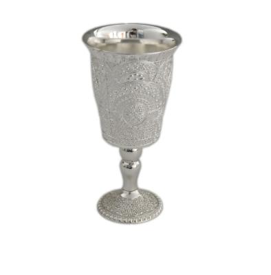 China Sustainable Hot-selling Jewish Tableware Silver Tea Cup / Die Cast Tableware / Ideal Wedding Gift for sale