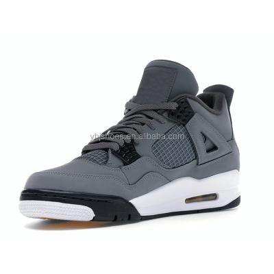 China Hot-selling 2022 x Running Sneaker Casual Comfortable Men's Cushioning Branded Cool Retro Shoes aj4 Gray Basketball Shoes Men for sale