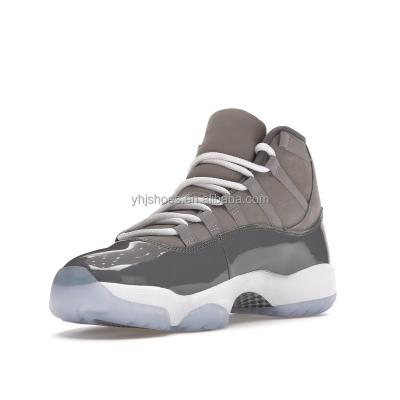 China Cushioning 2022 Hot Sale AJ11 Brand Basketball Sport Shoes Retro Gray Men Cool Sneakers Sports Shoes for sale