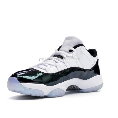 China Cushioning Success High Quality Men Sport Shoes Branded Sports Shoes Mens Sneakers aj11 Retro Low Cut Basketball Shoes Iridescent for sale