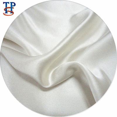 China Simple 30MMsolid plain dyed mulberry heavy 100% pure silk satin fabric for sale