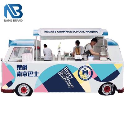 China Stainelss unique structured steel tables food trucks for sale mobile kebab ice cream van for sale for sale