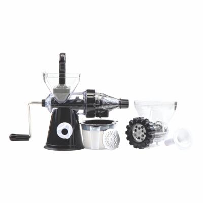 China Sustainable Cooking Tools 2 Juicers in 1 Multi Function Hand Meat Grinder and Chopper Combo Set for sale