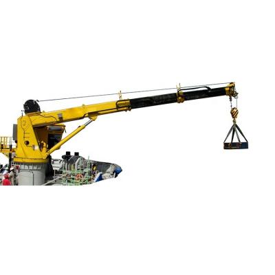 China Cheap price ship deck boom hydraulic mobile crane zu verkaufen