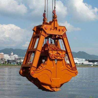 China MAXTECH underwater clamshell Grab orange peel bucket dredging grab à venda