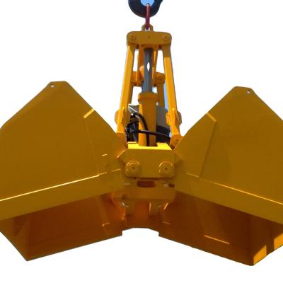 China Underwater Remote Control Grab Clamshell Grab Orange Peel Bucket Excavator Grab à venda