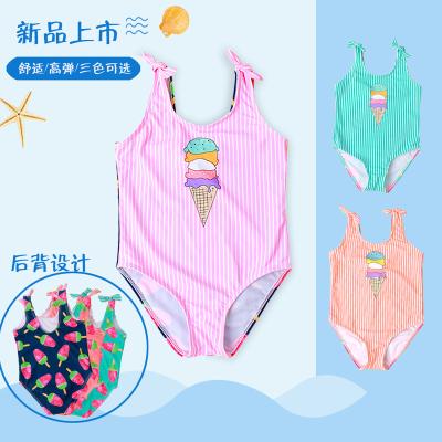 China New Arrival Cute and Comfortable Girls Swimsuit Quick-drying Kids One-Piece Swimwear Breathable for sale