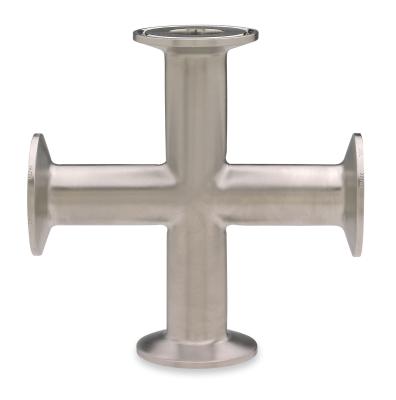 China Industry SS316 Swagelok Stainless Steel Cross Tee 4 Way Pipe Fitting For Pex Pipes Stainless Steel Pex Pipe Fittings for sale