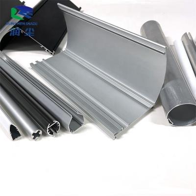 China Modern Roller Track Aluminum Blind Cassette Aluminum Extrusion Profiles for sale