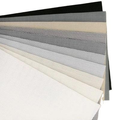 China RunChen Modern Duty Free Factor 3% Polyester Fabric For Roller Shade Sunscreen Roller Shades Fabrics Sun Shades Fabric for sale