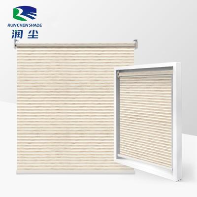 China RunChen Modern Sunscreen Roller Shades Wifi App Smart Window Automatic Motorized Roller Blinds for sale