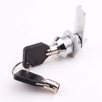 China High Quality Zinc Alloy Cabinet Hardware Zinc Alloy Die Cast Furniture D18x25 Housing And Cylinder HS107 Fit Pin Round Key Cam Lock for sale