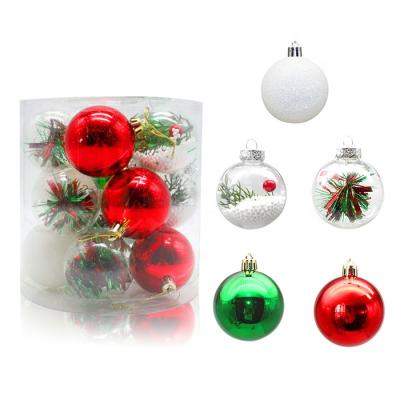 China Eco - Friendly Christmas Tree Decoration Cheap Price OEM Plastic Light Christmas Ball for sale