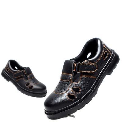 China New Design Hammer Waterproof Black Men Antistatic Lighting Safety Shoes for sale