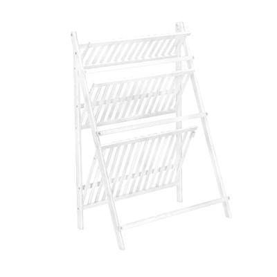 China CLASSIC Indoor Outdoor Plant Display Stand Ladder Plant Stand For Living Room for sale