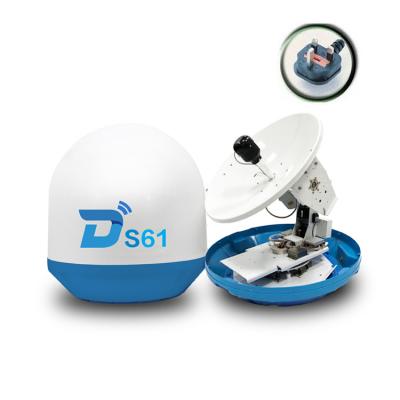 China ASA / White Ditel S61 Outdoor Marine Satellite TV Antennas 63cm UK Boat Plug for sale