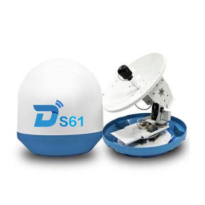 China ASA/White Ditel S61 Europlug Outdoor 63cm Auto Digit Wireless Marine Antenna HDTV Digital Satellite TV Receiver for TV for sale