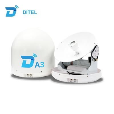 China Portable Ditel A3 33cm Marine Tv Antenna Satellite Dish Systems 200*170*43mm for sale