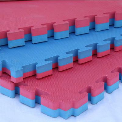 China Anti-Slip Taekwondo Practice Kids Play Mat Gym Taekwondo Mat for sale