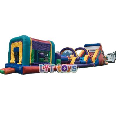 China Newest High Strength Wholesale Playground Game Inflatable 0.6 Mm PVC Escape Slide Kids for sale