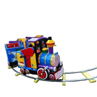 China 3-12 years old kids electric train tracks professional amusement park trains for sale for sale