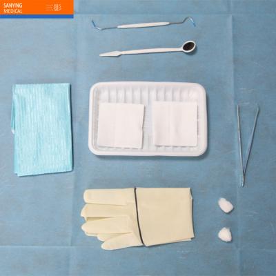 China Dental Medical Disposable Surgical Consumables Dental Kits for sale