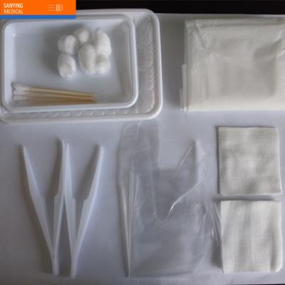 China hospital & Clinic China Package Surgical Base Dressing Disposable Sterile Dressing Set for sale