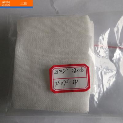 China Sterile Or Non Sterile Disposable Cotton Gauze Pad Of 7.5*7.5*8p Medical Surgical Medical for sale