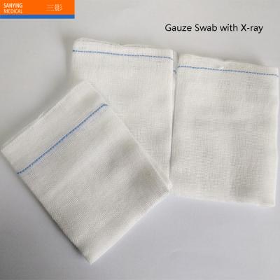 China For Medical Surgical X-Ray Medical Sterile Absorbent Cotton Gauze Pad for sale